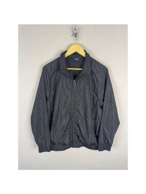 Joop! Mens JJ-26Shawn Black Monogram Zip Up Track Jacket Size S 10014859